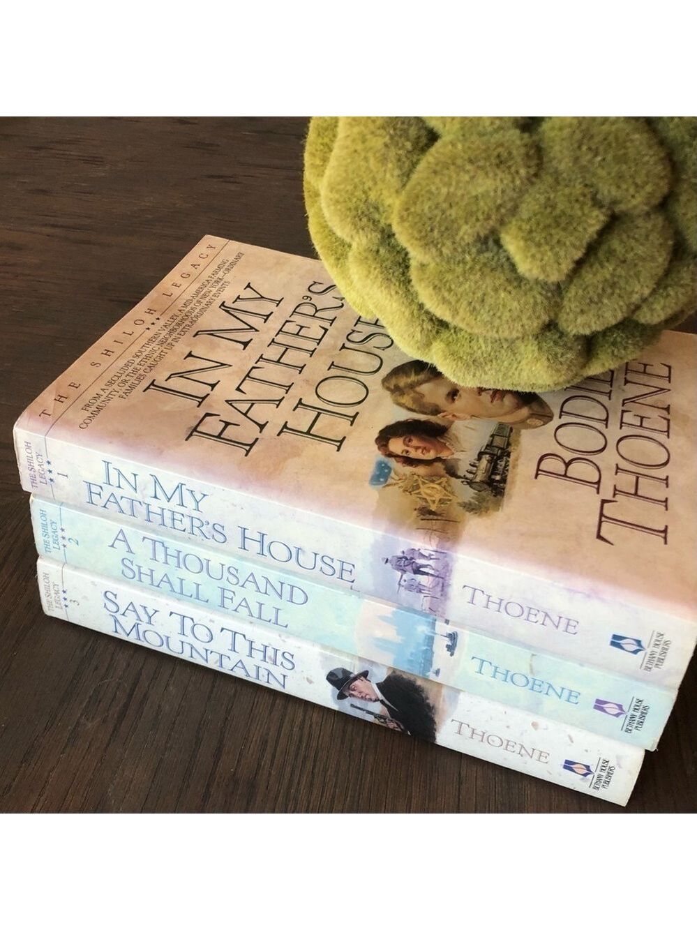 Bodie Thoene “Shiloh Legacy” Set - 3-book series, book one signed by author